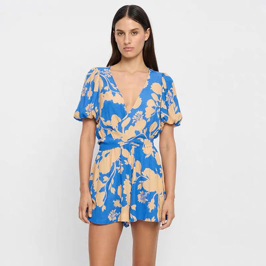 Viscose Printed Playsuit