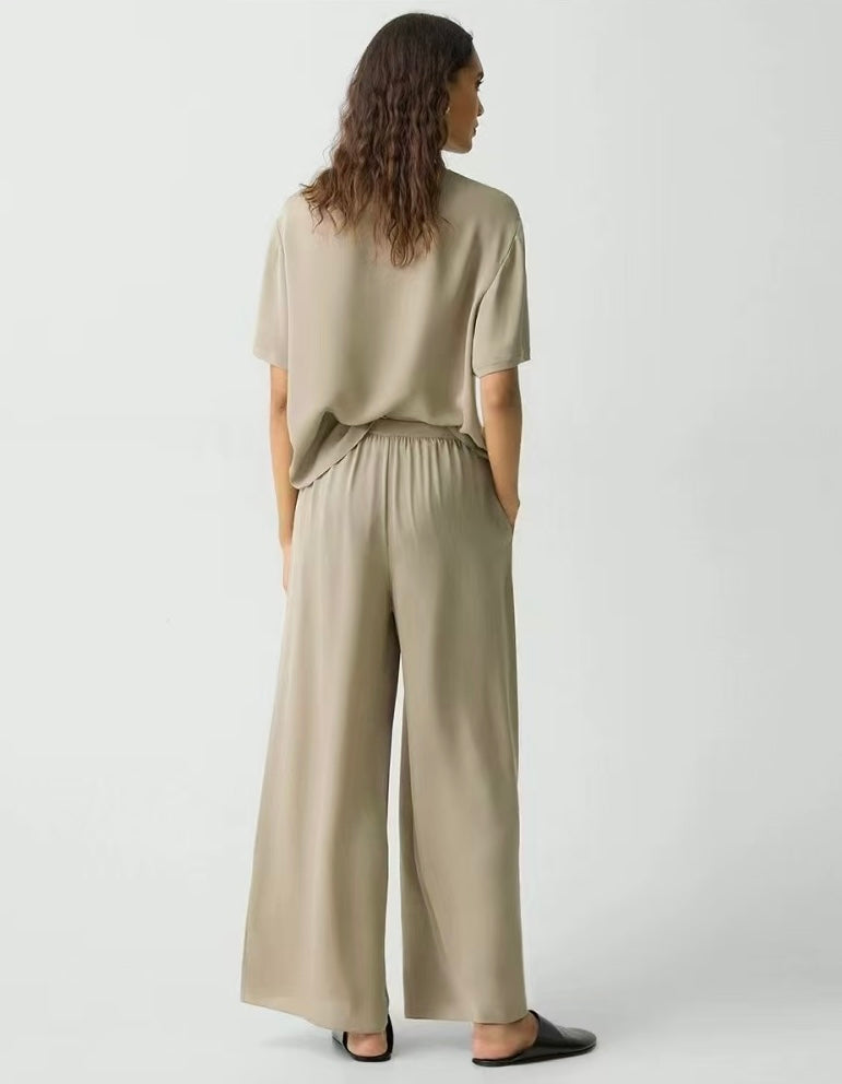 Silk Loose Pants