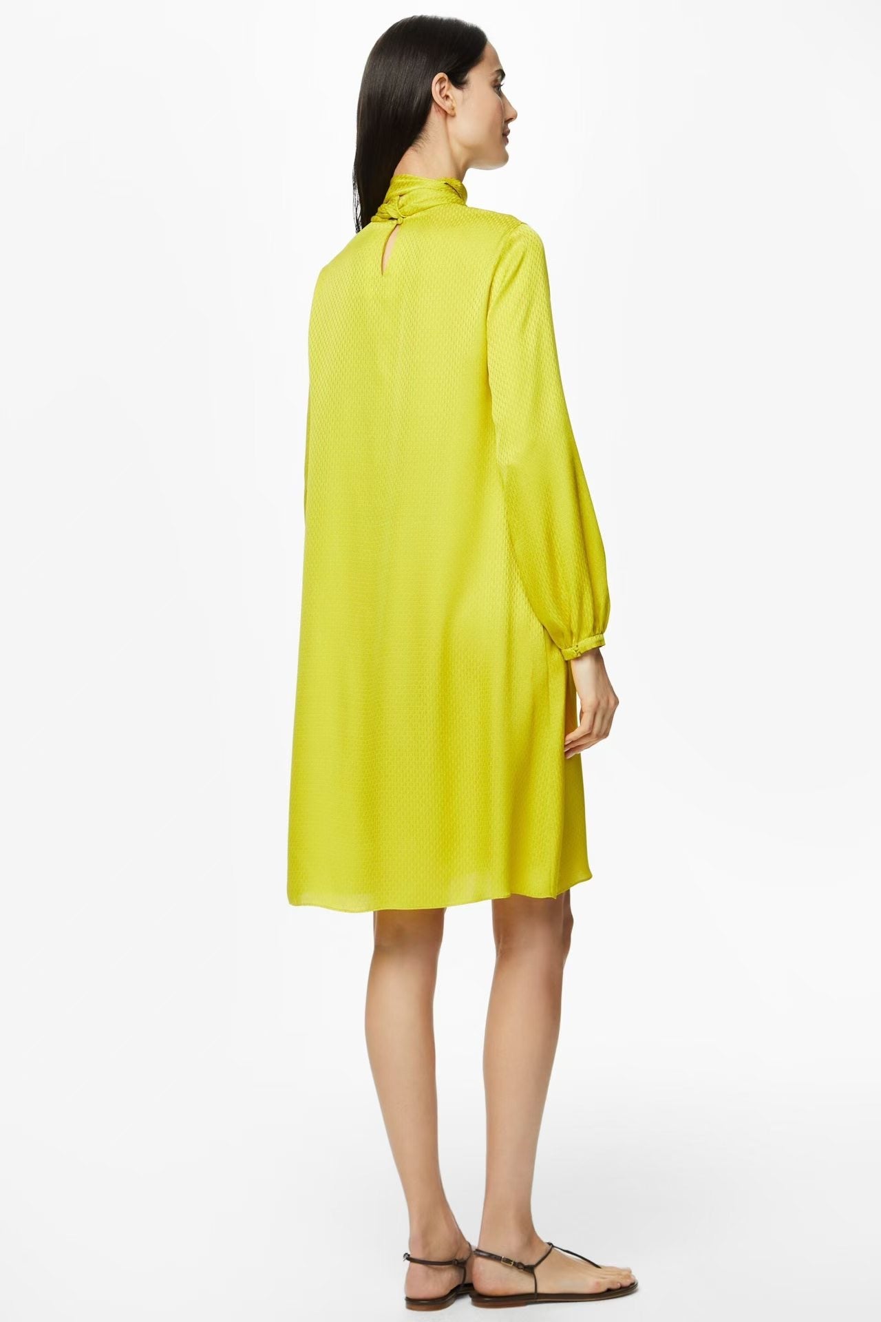 Silk Jacquard Dress