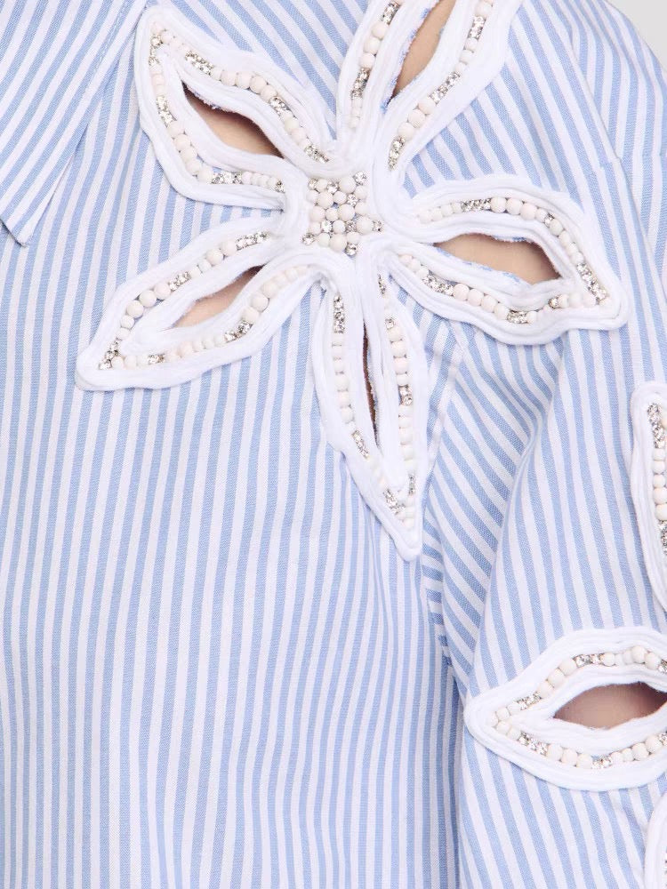 Cotton Striped Top