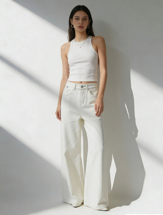 Le-Slim Palazzo Jeans