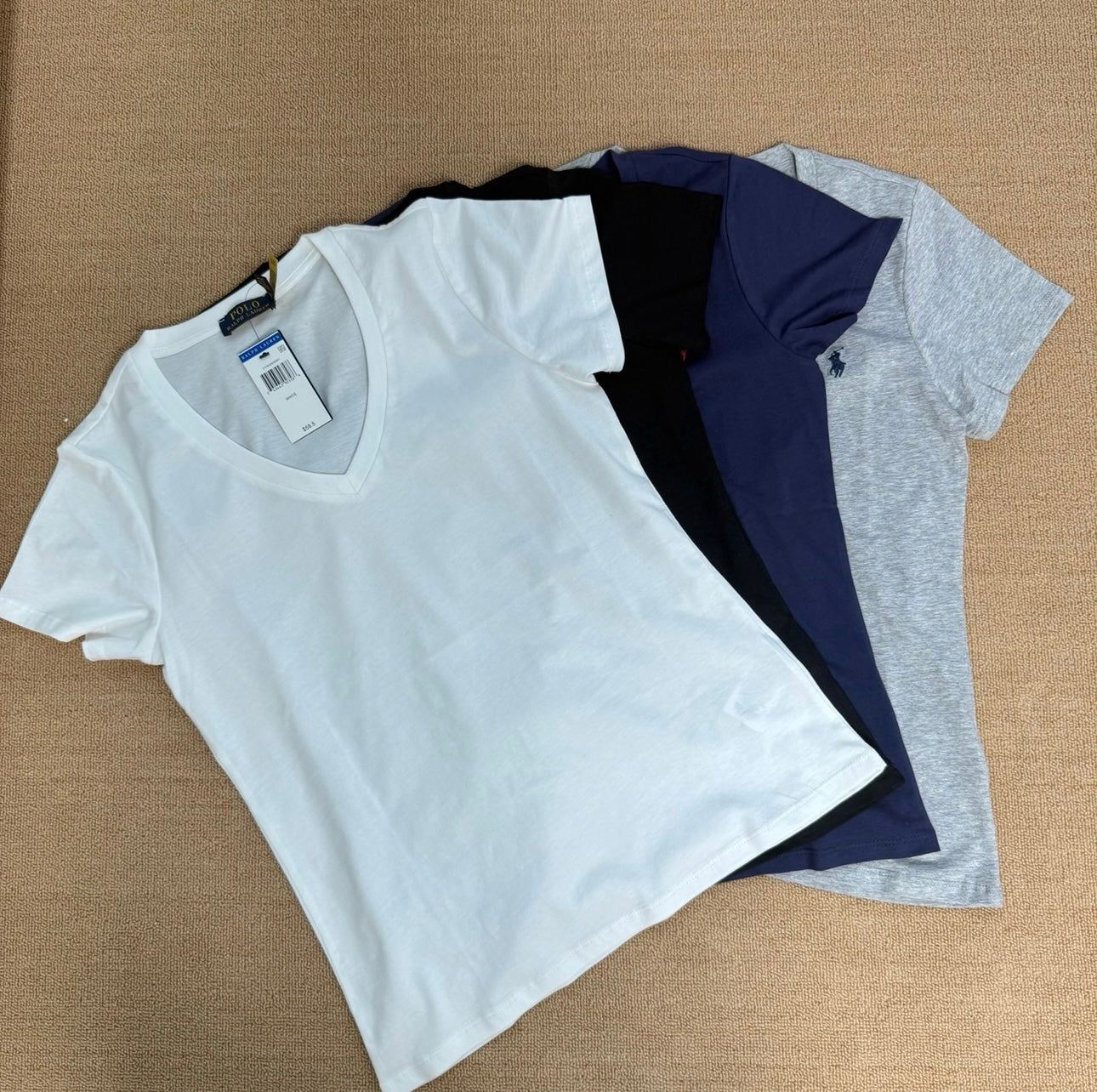 Cotton V-Neck Tee