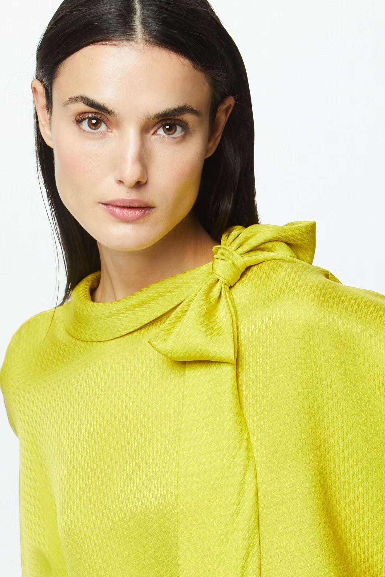 Silk Jacquard Dress