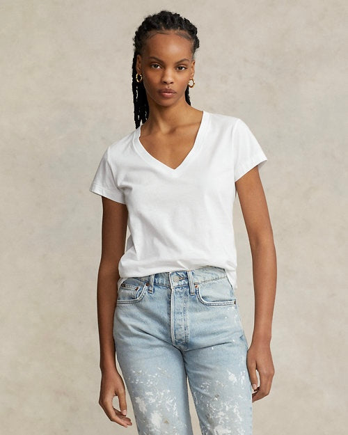 Cotton V-Neck Tee