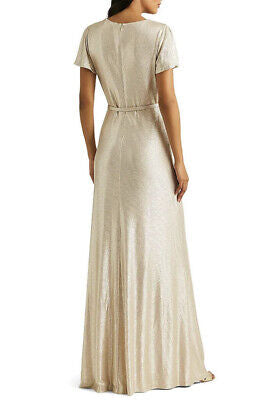 Metallic Fitted Dress