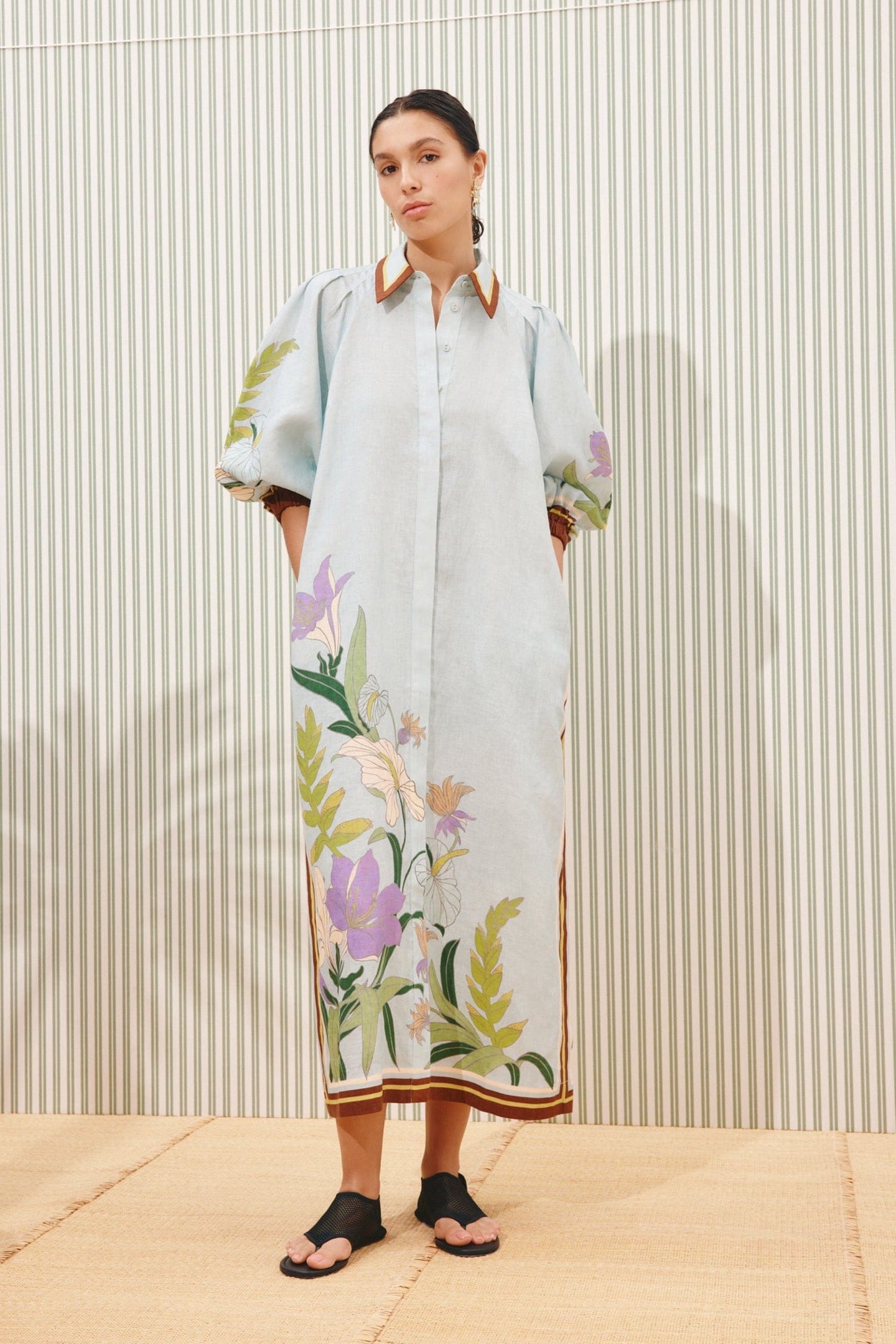 Linen Shirtdress