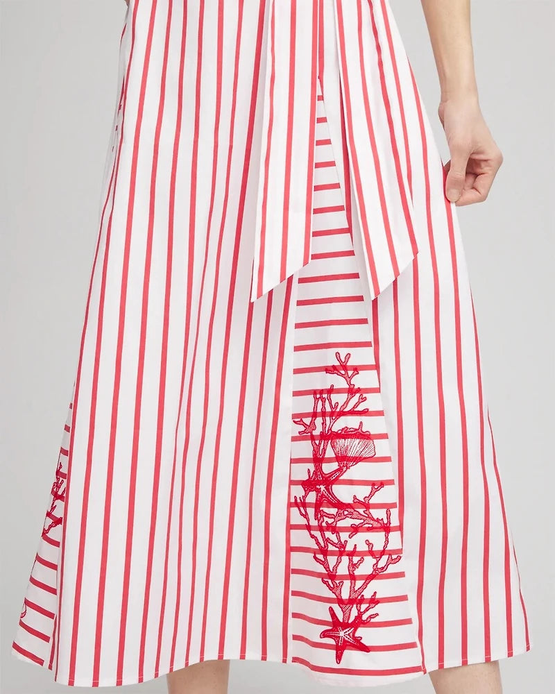 Cotton Striped Dress