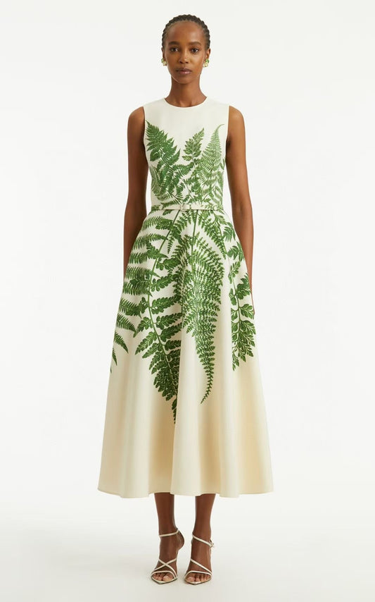 Tencel Midi Dress