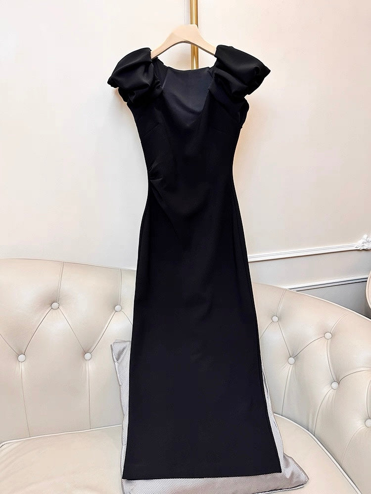Flutter Sleeve BodyCon Dress