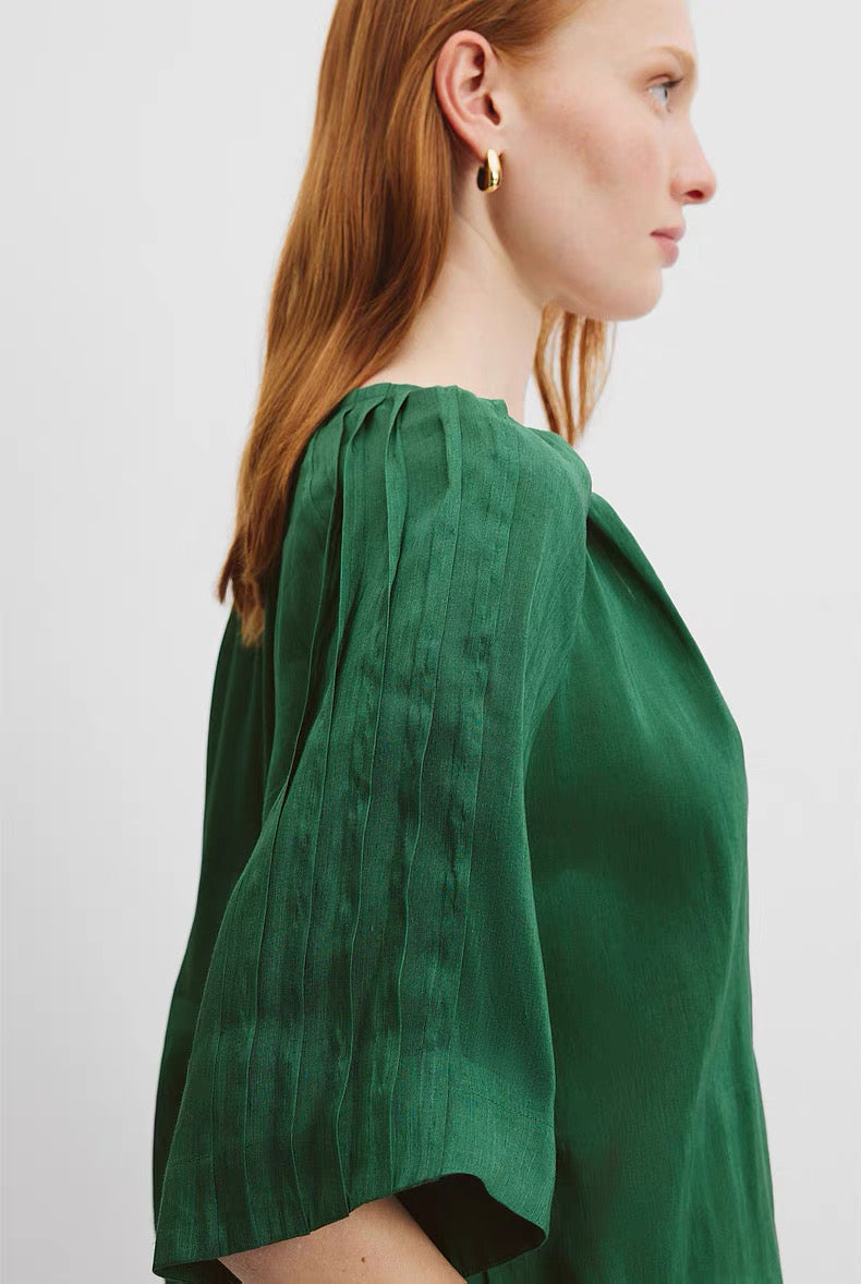 Silk Linen Top