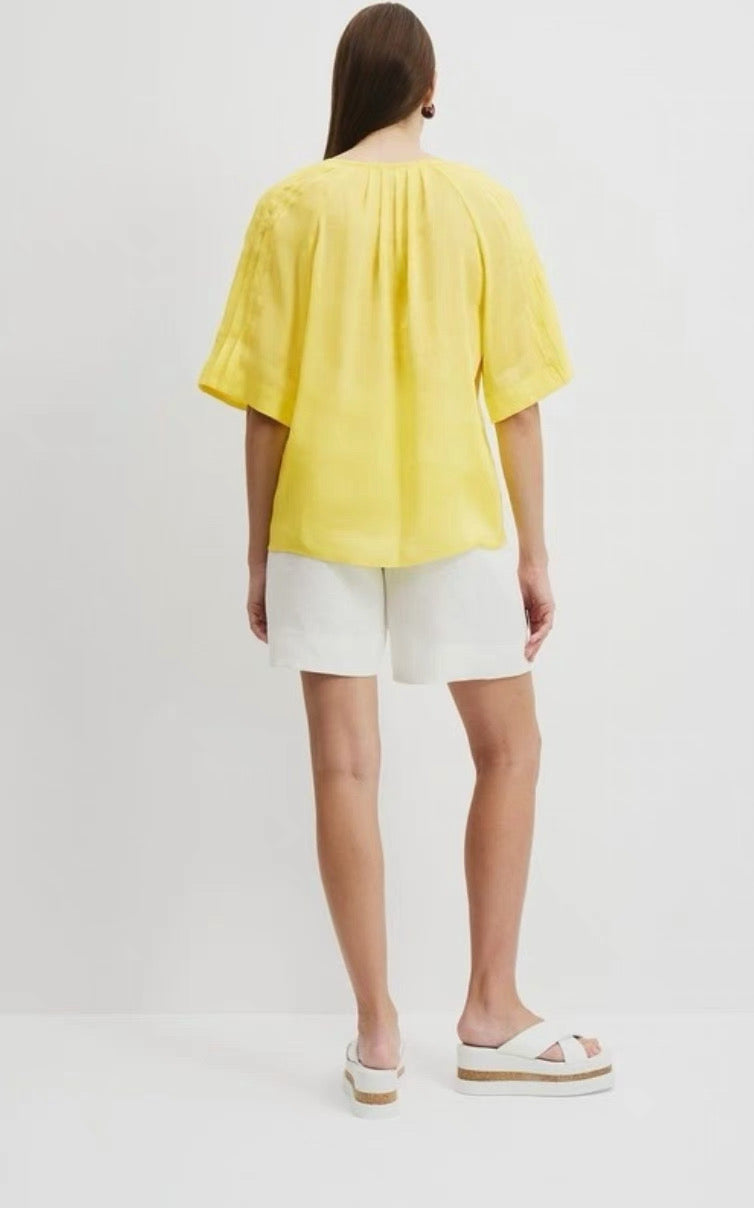 Silk Linen Top