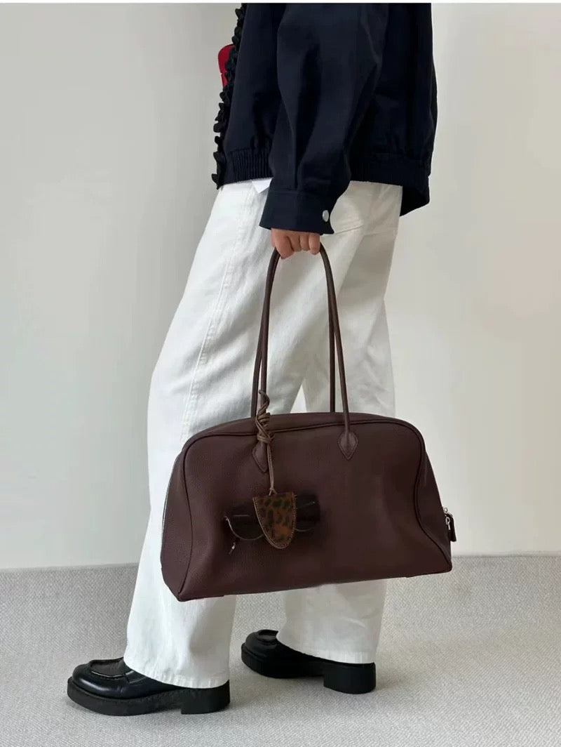Cowhide Bowling Bag