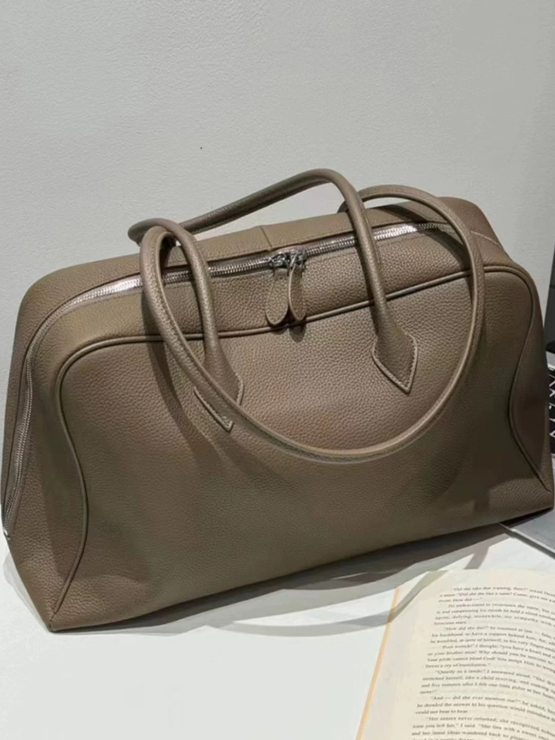 Cowhide Bowling Bag