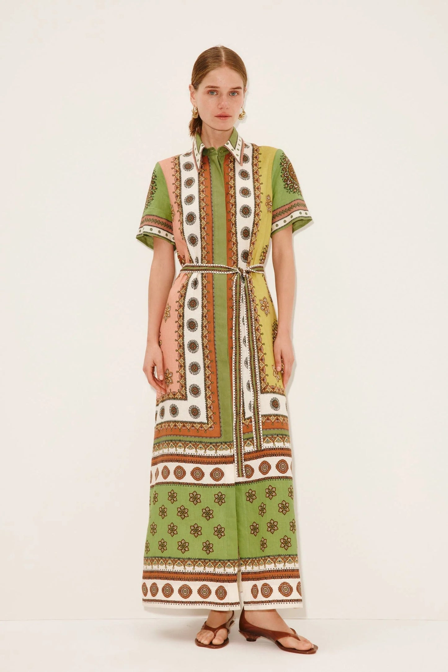 Linen Relaxed Shirtdress