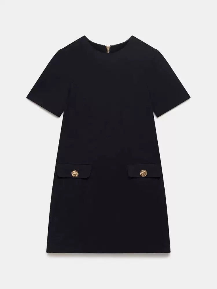 Spandex Studded Shift Dress