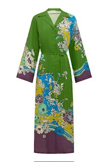 Linen Printed Dress