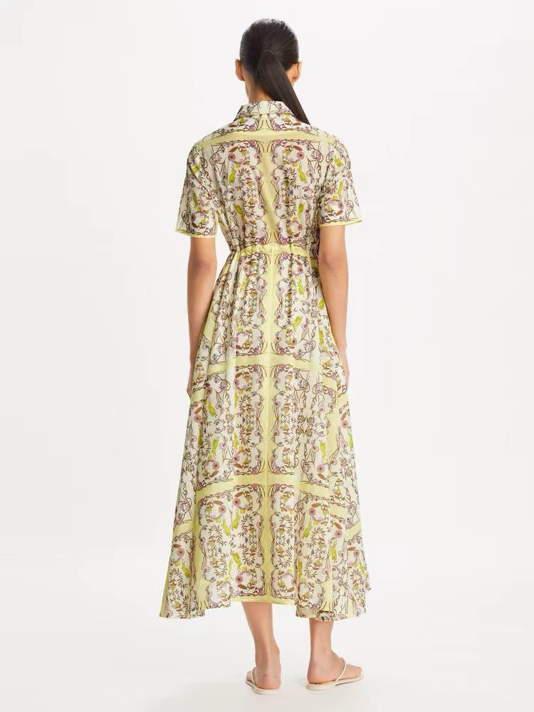 Soft Cotton Printed Dress