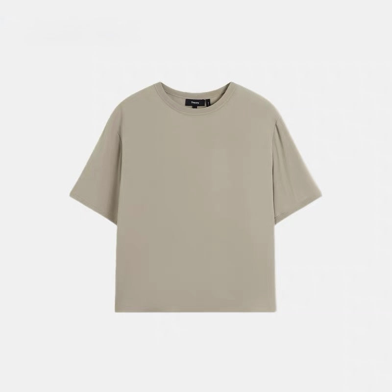 Silk Short Sleeve Top