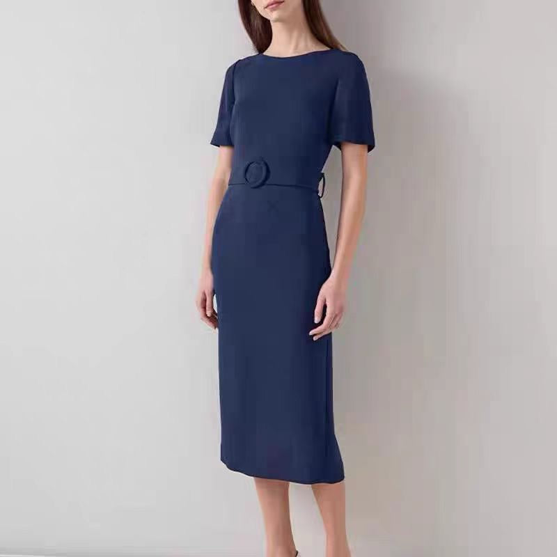 Belted Midi Dress