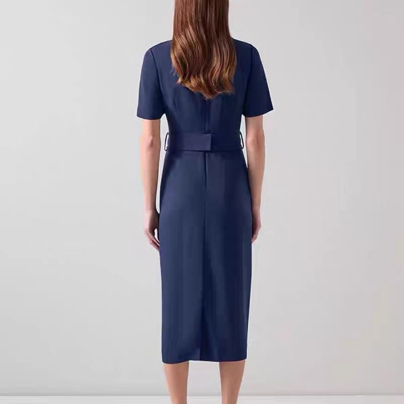 Belted Midi Dress
