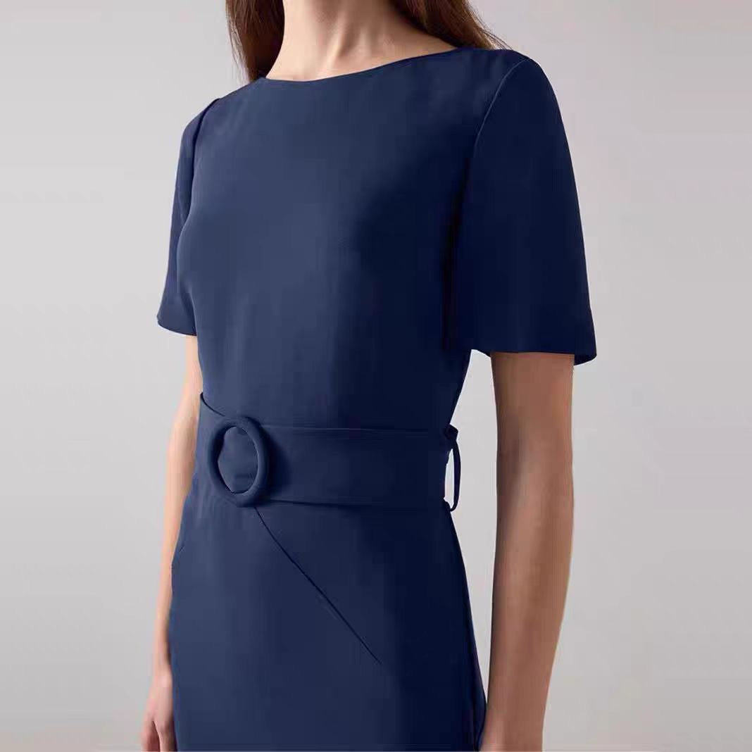 Belted Midi Dress