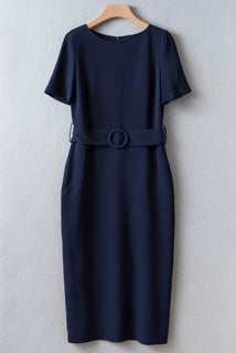Belted Midi Dress