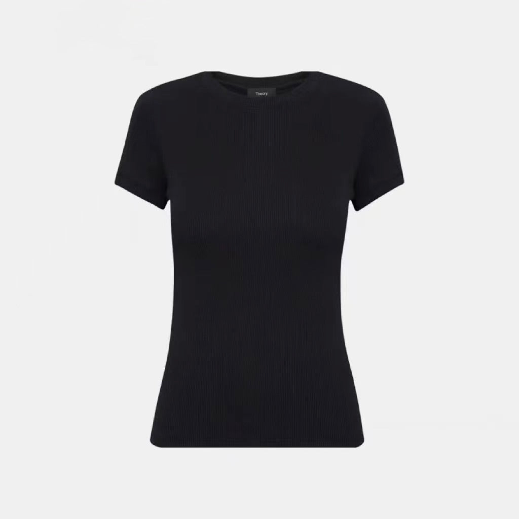 Cotton Ribbed Tee