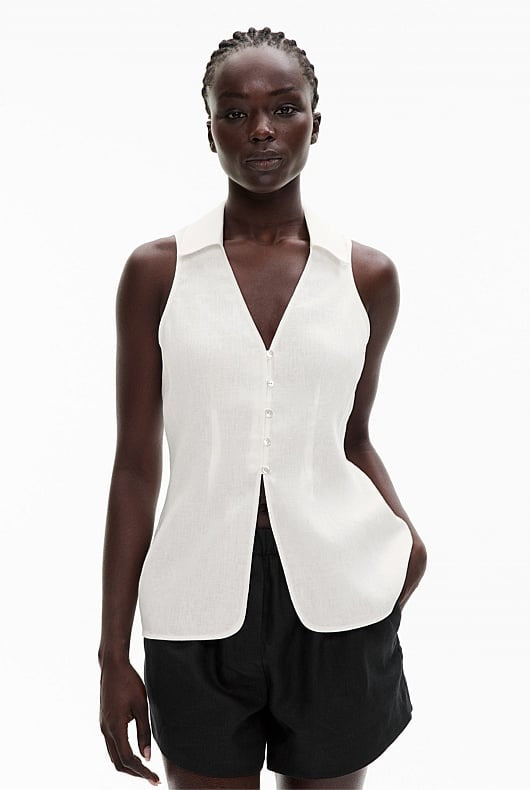 Cotton Linen Top