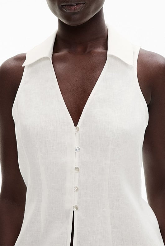 Cotton Linen Top