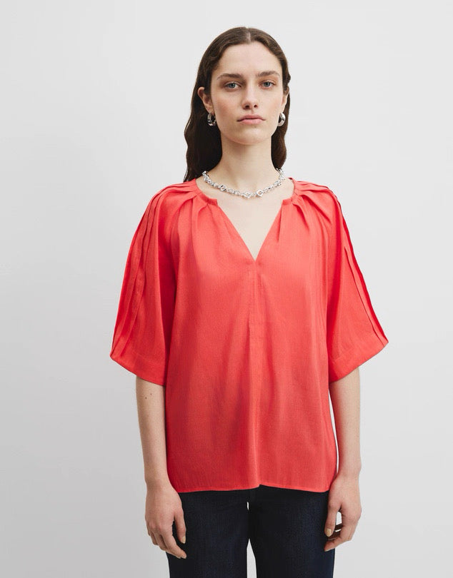 Silk Linen Top