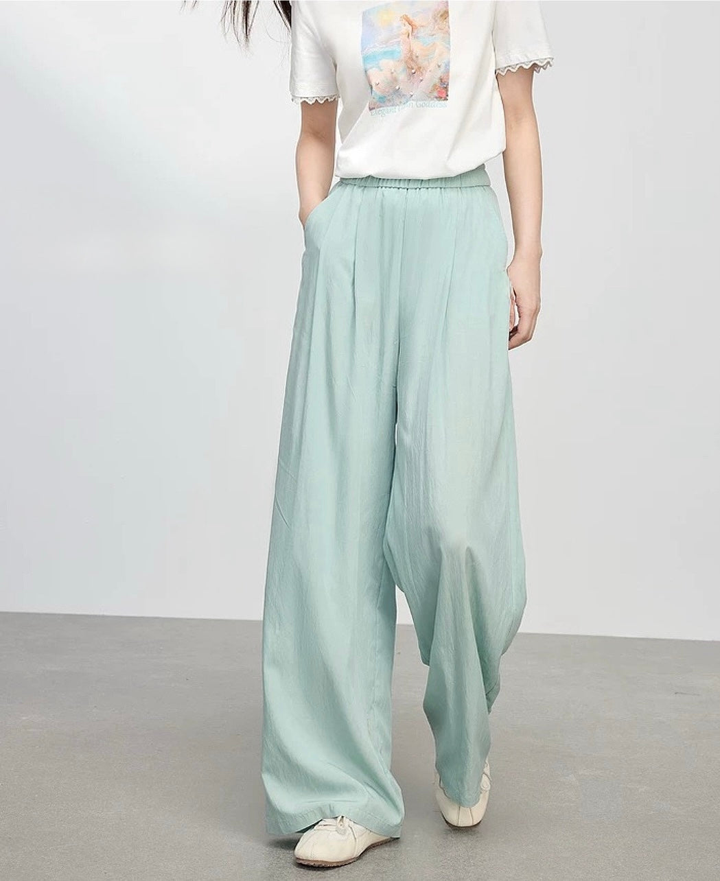 Soft Pull-Up Pants
