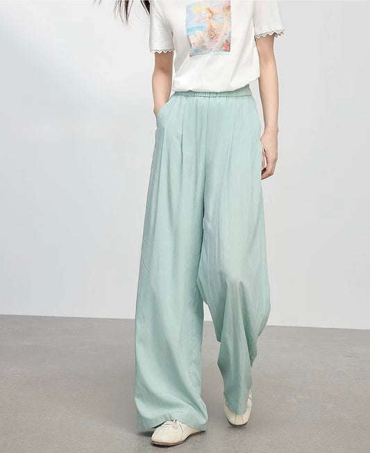 Soft Pull-Up Pants