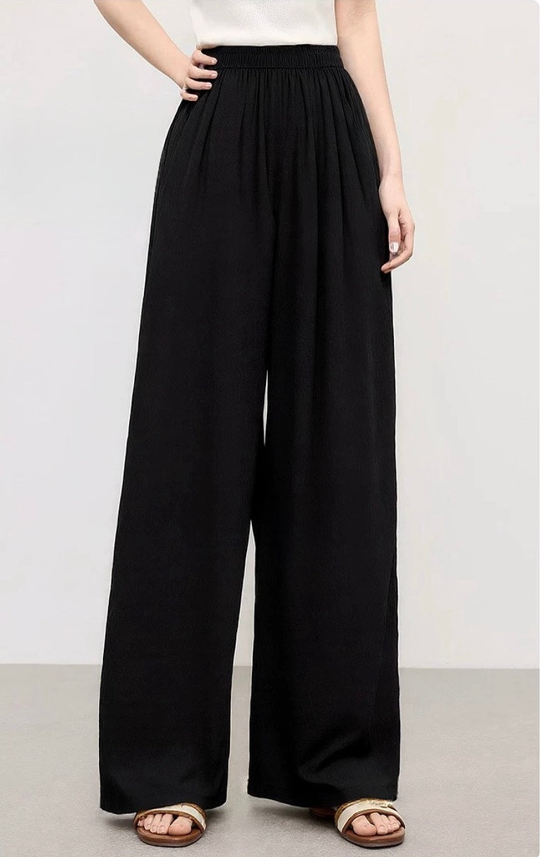 Soft Pull-Up Pants