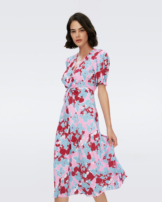 Viscose Midi Dress