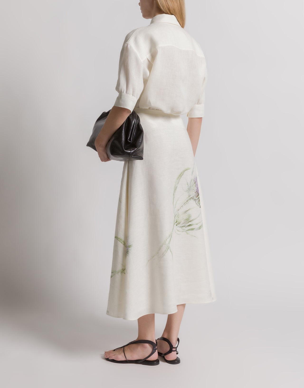 Linen Printed Top