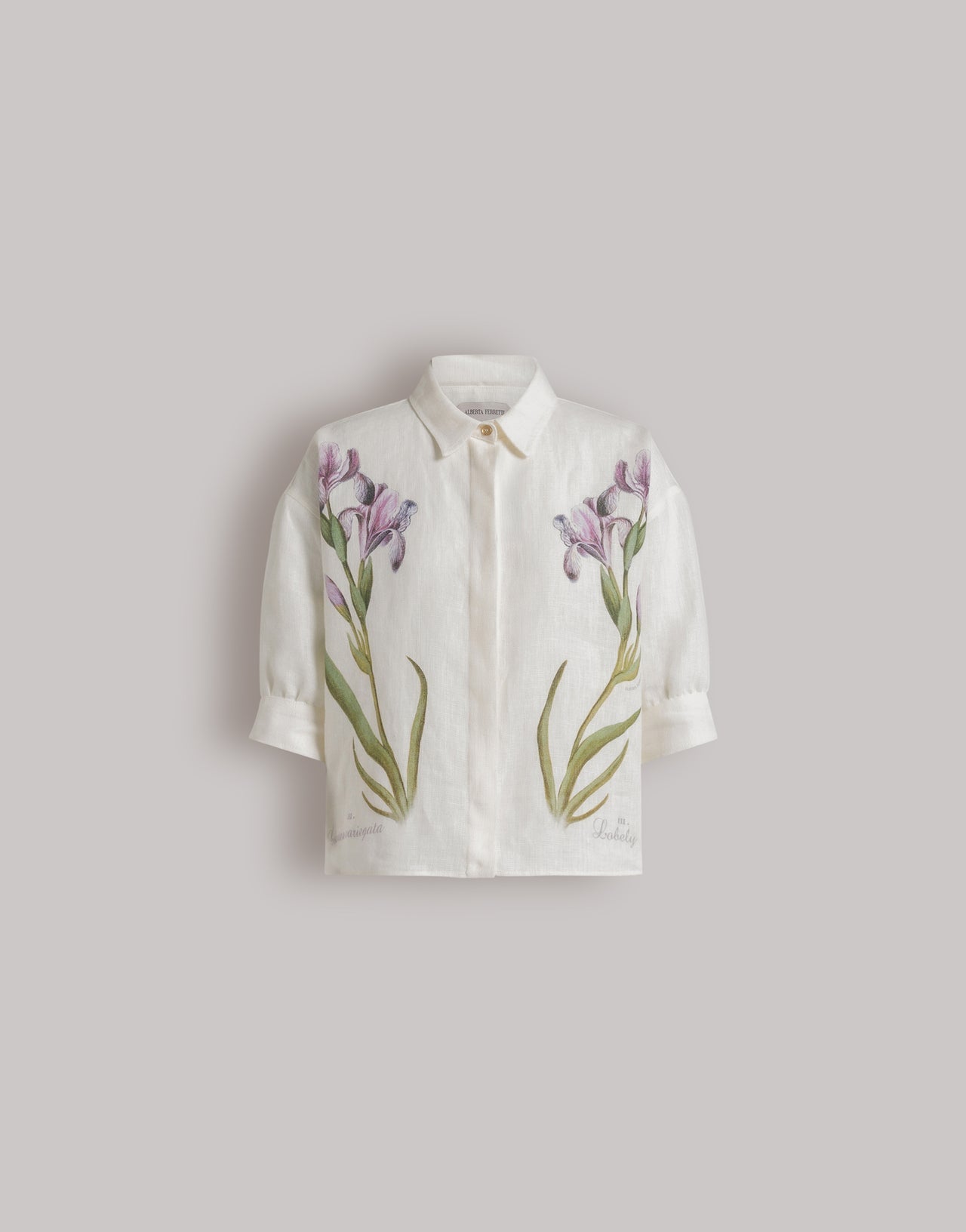 Linen Printed Top