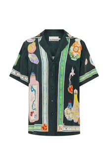 Silk Jacquard Top