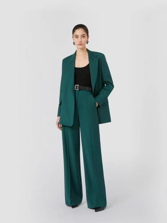 Loose Jacket + Pant Suit