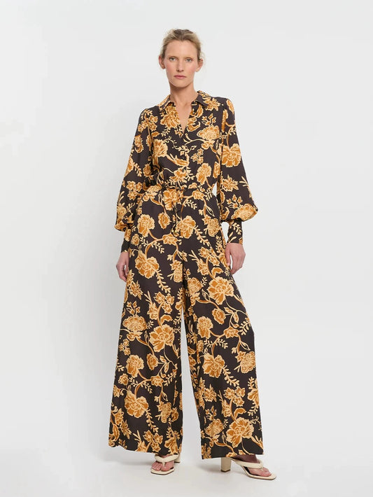 Tencel Printed Jumpsuit