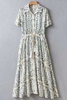 Soft Cotton Printed Dress