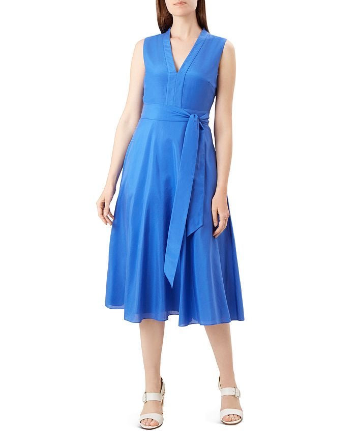 Silk Cotton Fit&Flare Dress