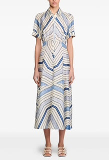 Geometric Midi Dress