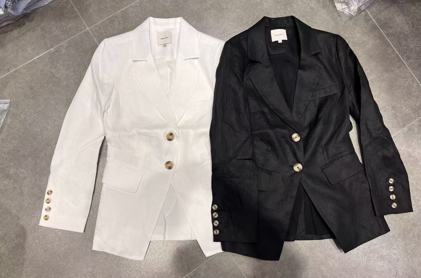 Linen Lined Fitted Jacket