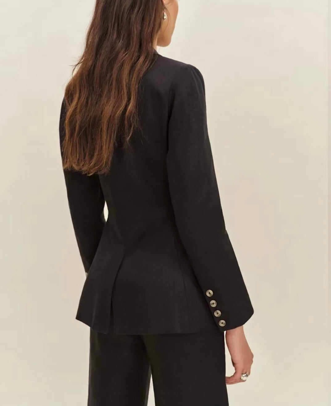 Linen Lined Fitted Jacket