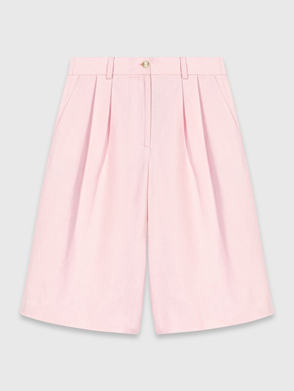 Linen Blend Bermuda