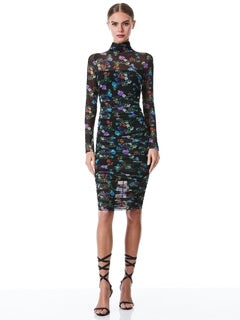 Mesh Fitted Dress