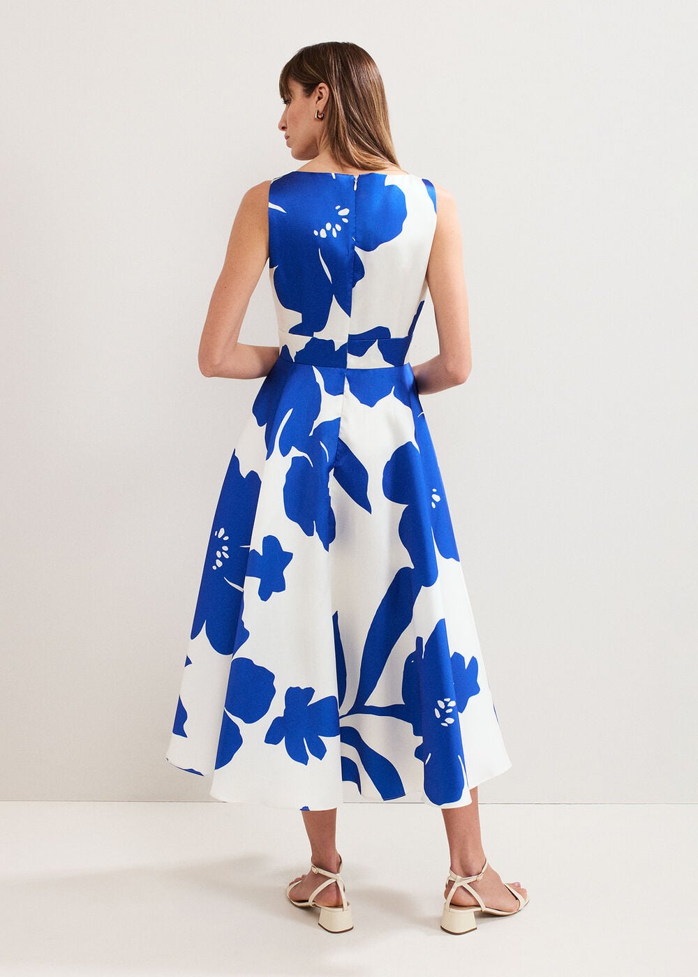 Printed Midi Dress