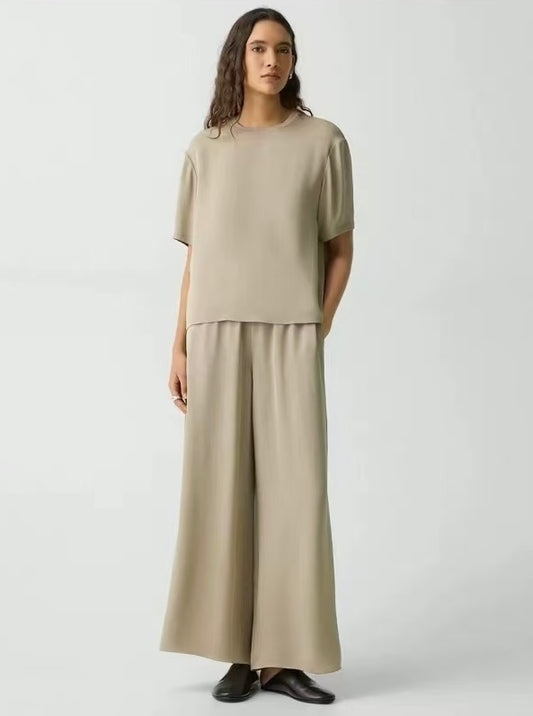 Silk Loose Pants